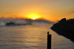 MILLINGEN, MIST OP HET WATER